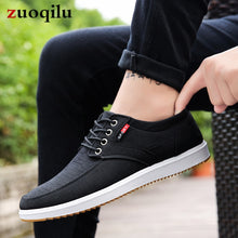 Load image into Gallery viewer, Men Casual Shoes 2019 Summer Canvas Shoes Men Breathable Casual Canvas Men Shoes Walking Men Shoes Chaussure Homme Factory sales
