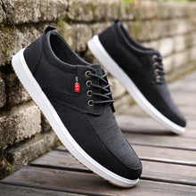 Load image into Gallery viewer, Men Casual Shoes 2019 Summer Canvas Shoes Men Breathable Casual Canvas Men Shoes Walking Men Shoes Chaussure Homme Factory sales

