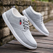Load image into Gallery viewer, Men Casual Shoes 2019 Summer Canvas Shoes Men Breathable Casual Canvas Men Shoes Walking Men Shoes Chaussure Homme Factory sales
