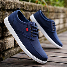 Load image into Gallery viewer, Men Casual Shoes 2019 Summer Canvas Shoes Men Breathable Casual Canvas Men Shoes Walking Men Shoes Chaussure Homme Factory sales
